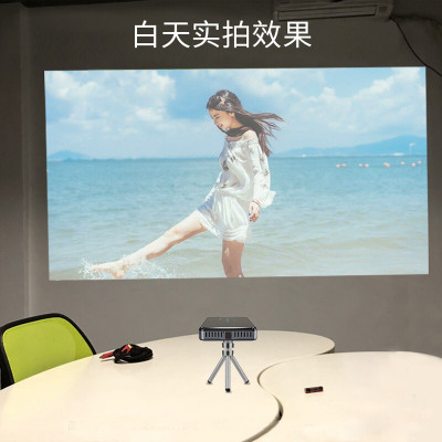 迷你微型投影仪dlp高请便携手机安卓家用投影机 MiniProjector