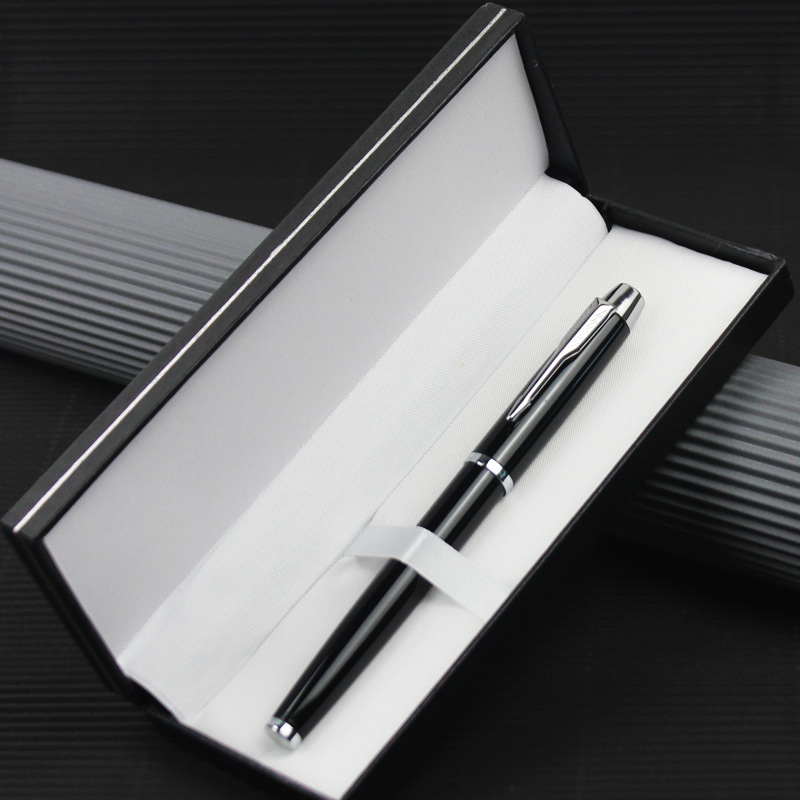 经典钢笔黑色礼盒装签字笔高端商务礼品钢笔礼盒套装刻字印LOGO